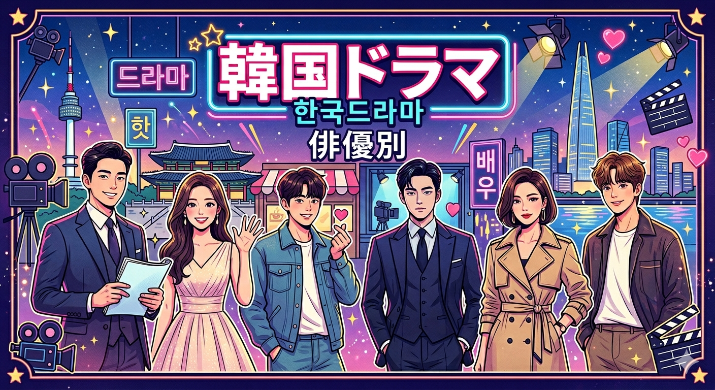 【韓国ドラマ】俳優別